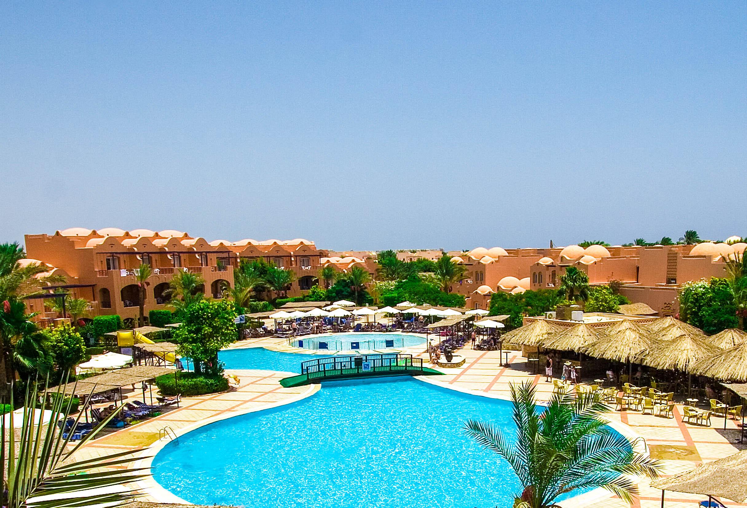 מלון Jaz Makadi Oasis Club מראה חיצוני תמונה