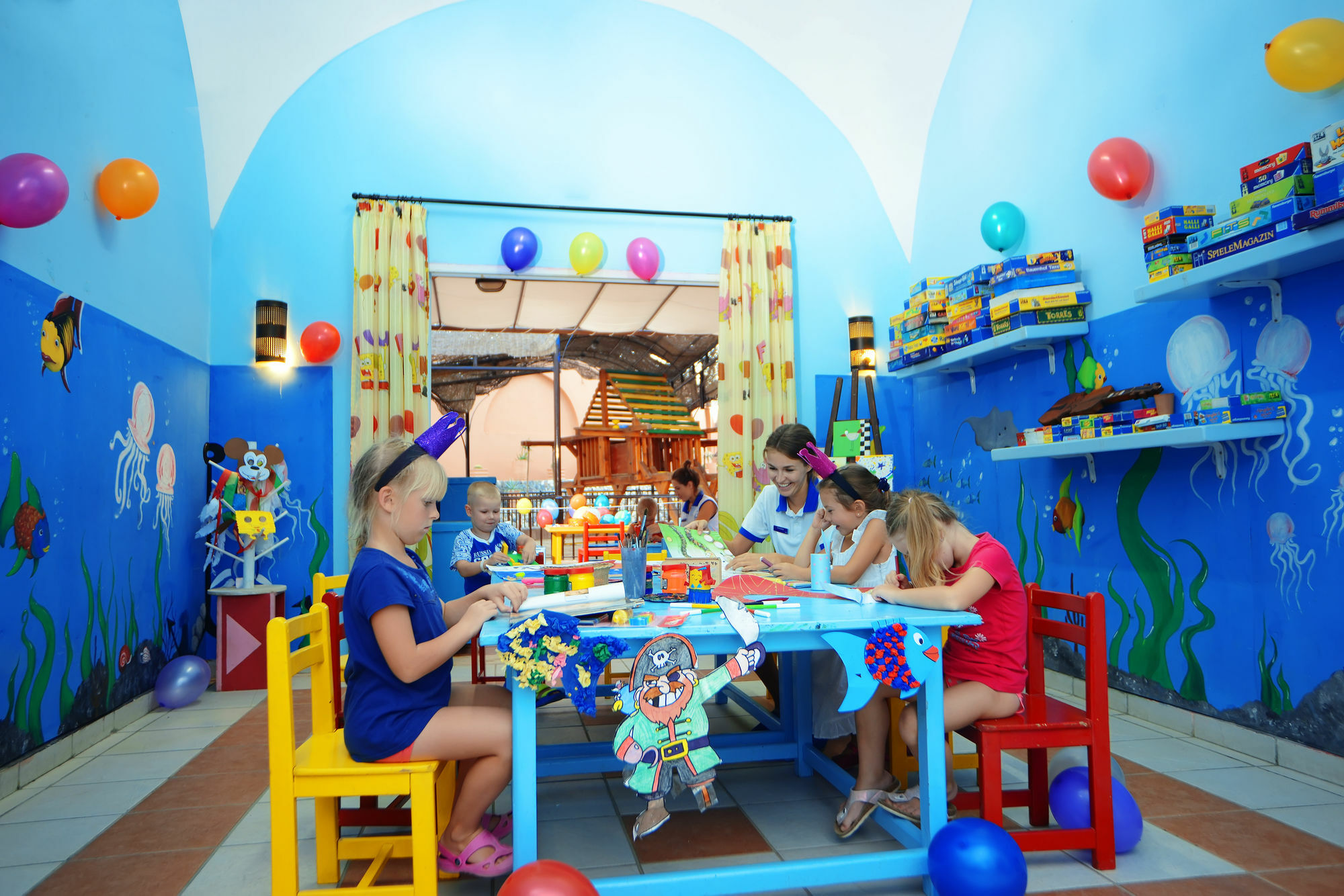מלון Jaz Makadi Oasis Club מראה חיצוני תמונה